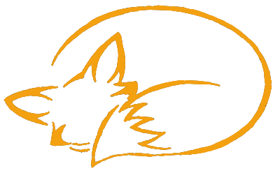 400x248 Minimalist Fox Outline Foxes Fox Tattoo, Fox Drawing, Art