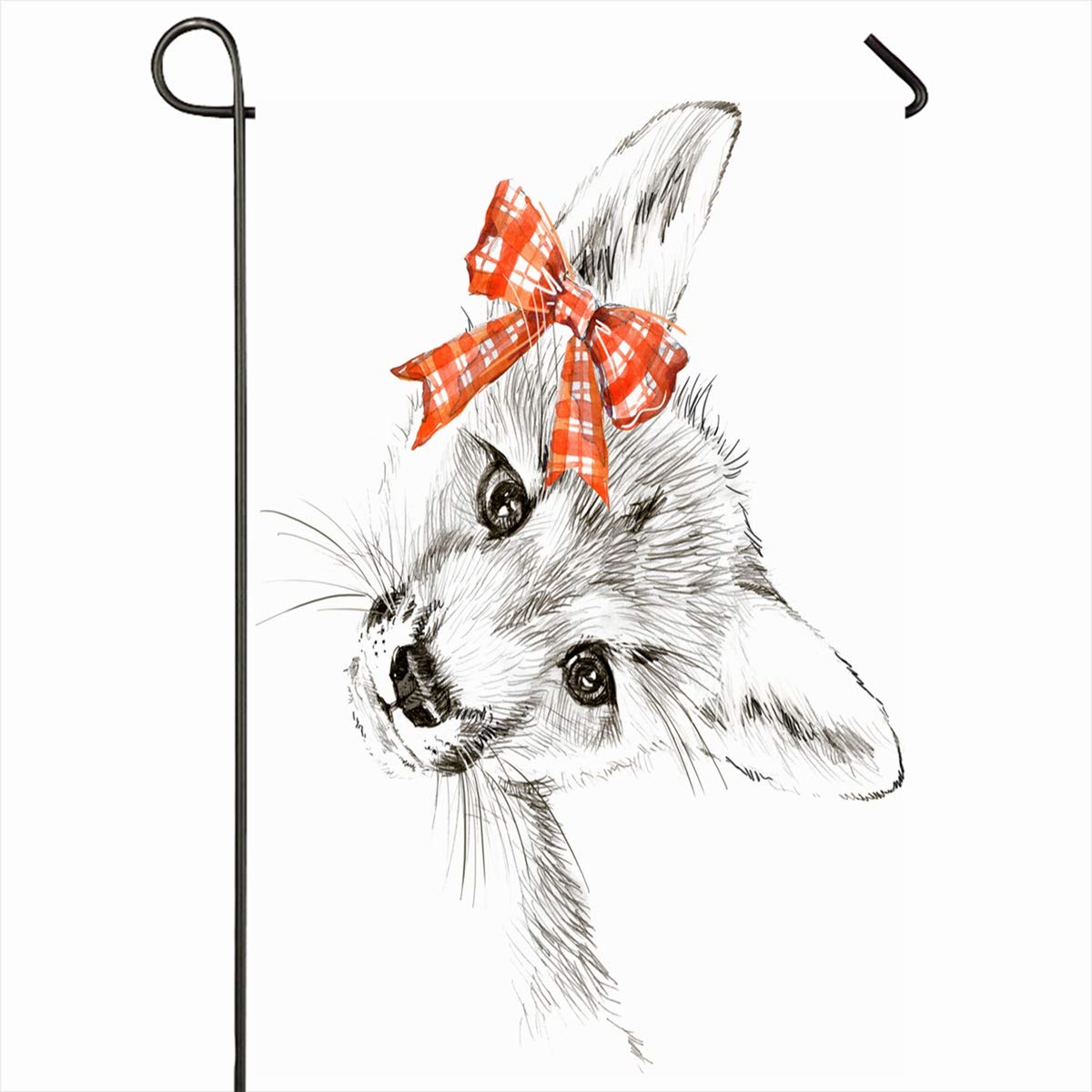 1200x1200 Ahawoso Garden Flag Inches Watercolor Baby Cute