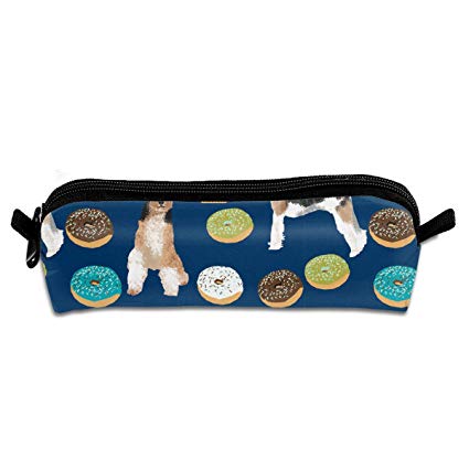 425x425 Wire Fox Terrier Pencil Bag Pen Case, Students