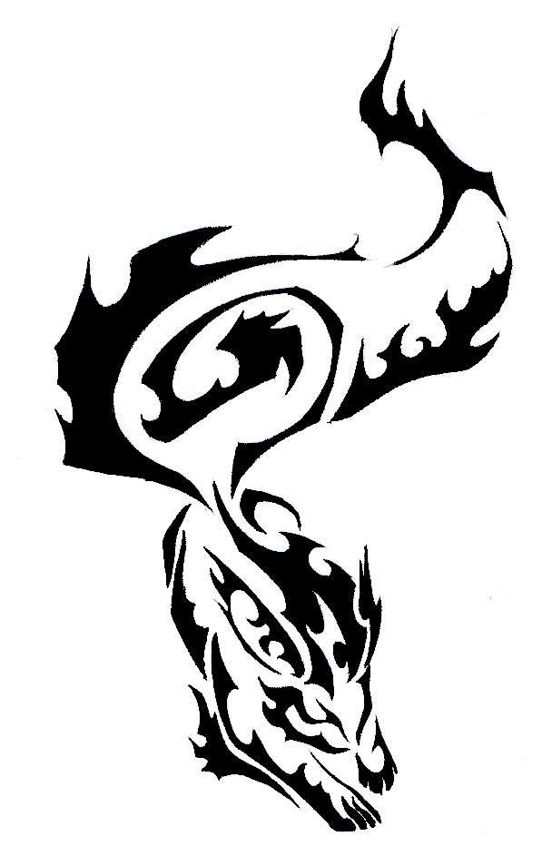 597x932 Tribal Fox Logo Tattoos Ideas And Designs