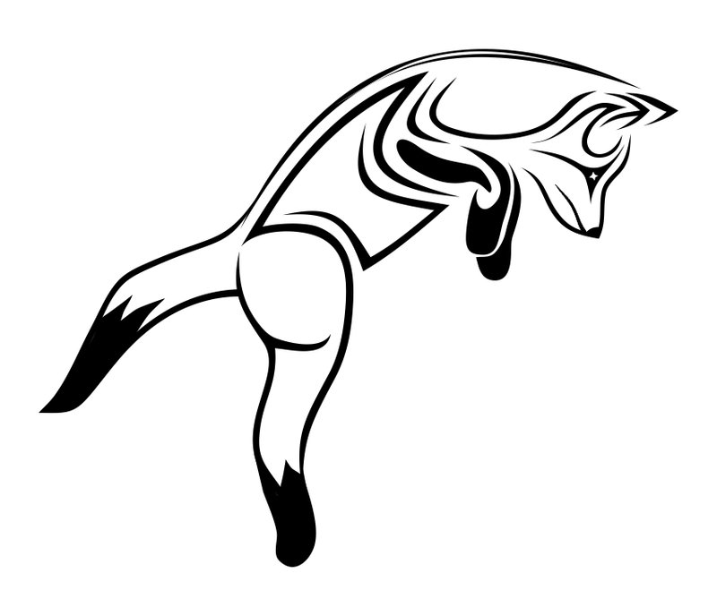 800x688 Stunning Tribal Fox Tattoos