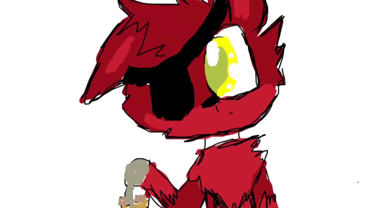 1280x720 Foxy Drawing First Mangle Then A Foxy Drawing Xd