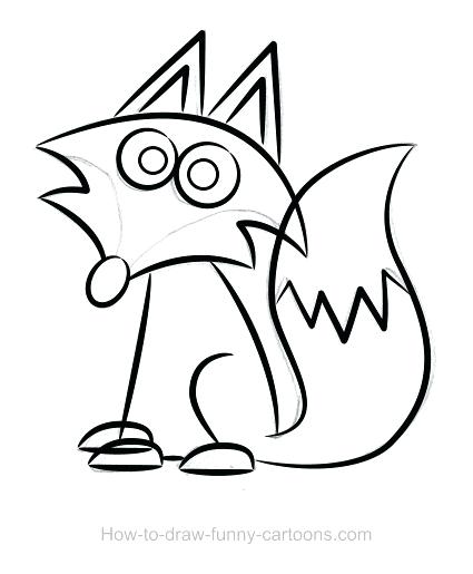 425x515 How Do You Draw A Fox Fox Draw Foxy Chibi