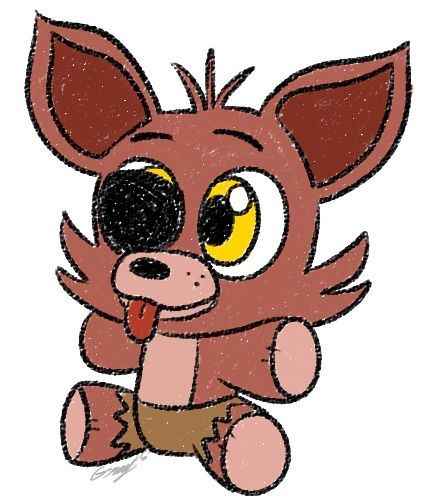 432x504 My Foxy Drawing Five Nights At Freddy's Amino