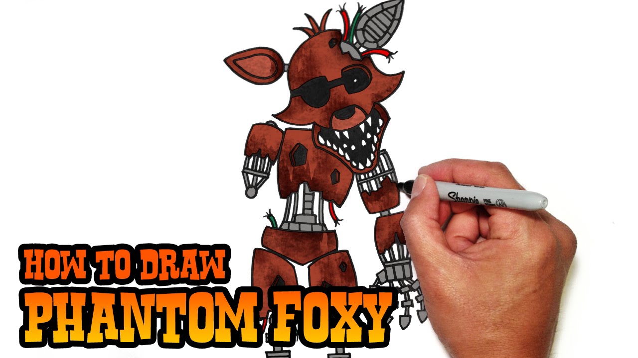 1280x720 How To Draw Nightmare Foxy