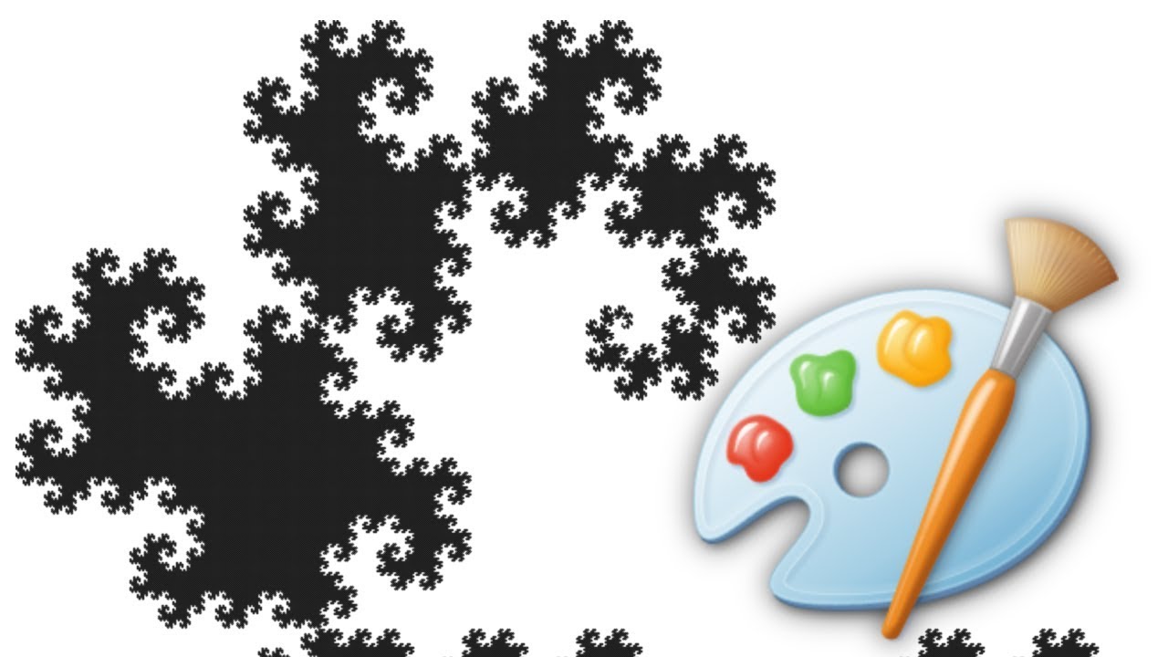 1280x720 drawing fractals in under minutes