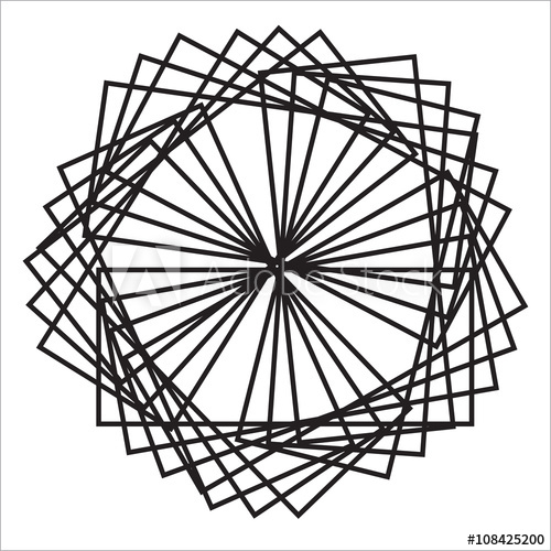 500x500 Ethnic Fractal Mandala