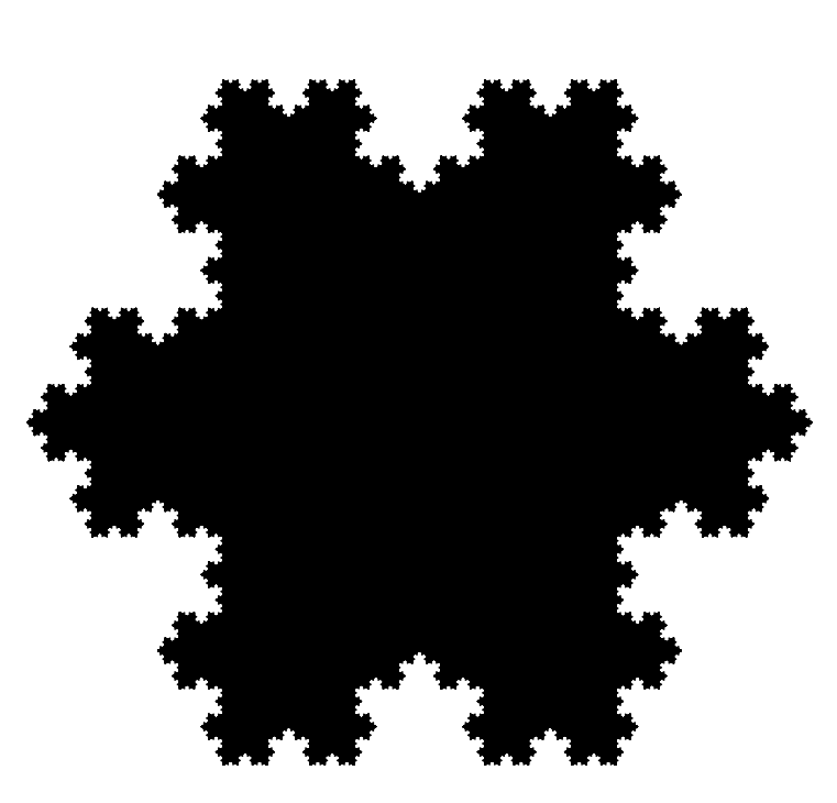 761x730 fractals with r, part the koch snowflake the madreporite