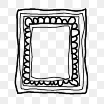 360x360 Line Drawing Photo Frame Png Images Vectors And Free