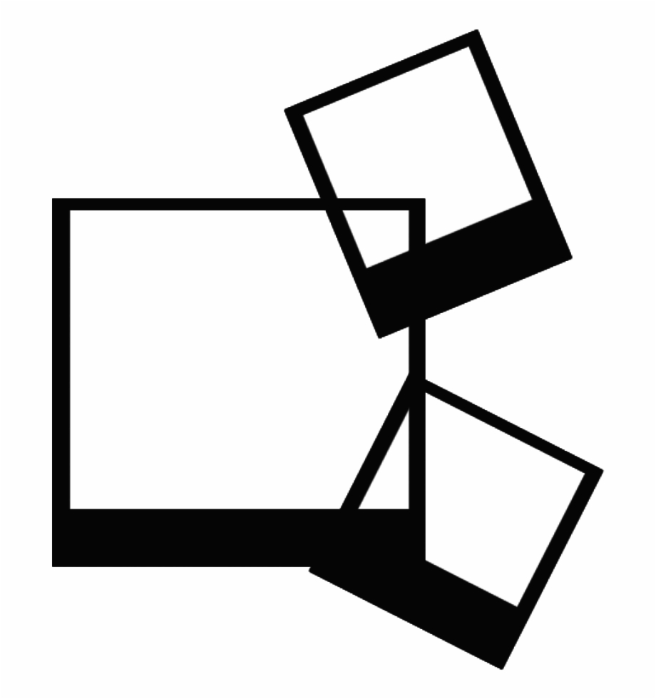 920x980 polaroid camera drawing