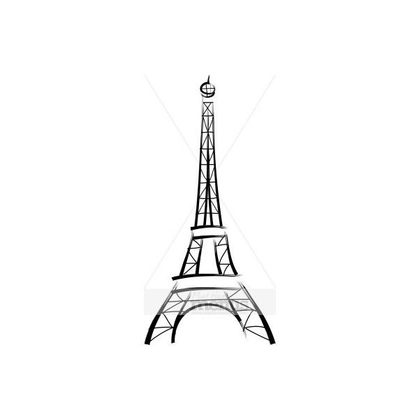 600x600 Eiffel Tower Clipart French