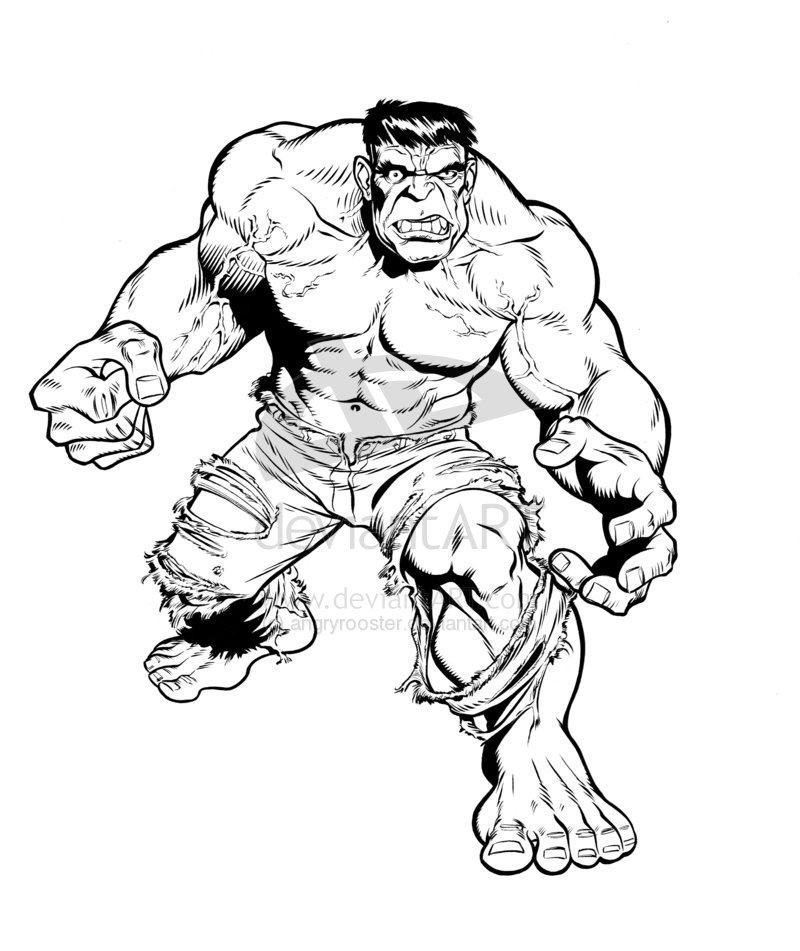 800x951 Hulk Drawing Free Download