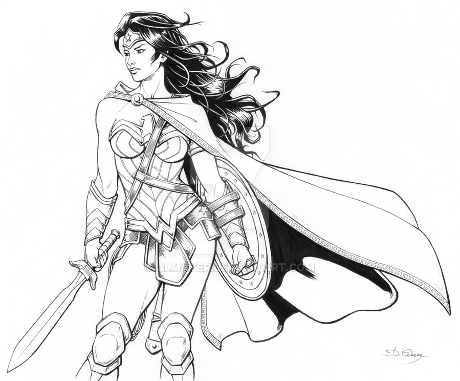 899x744 wonder woman rebirth traditional inks