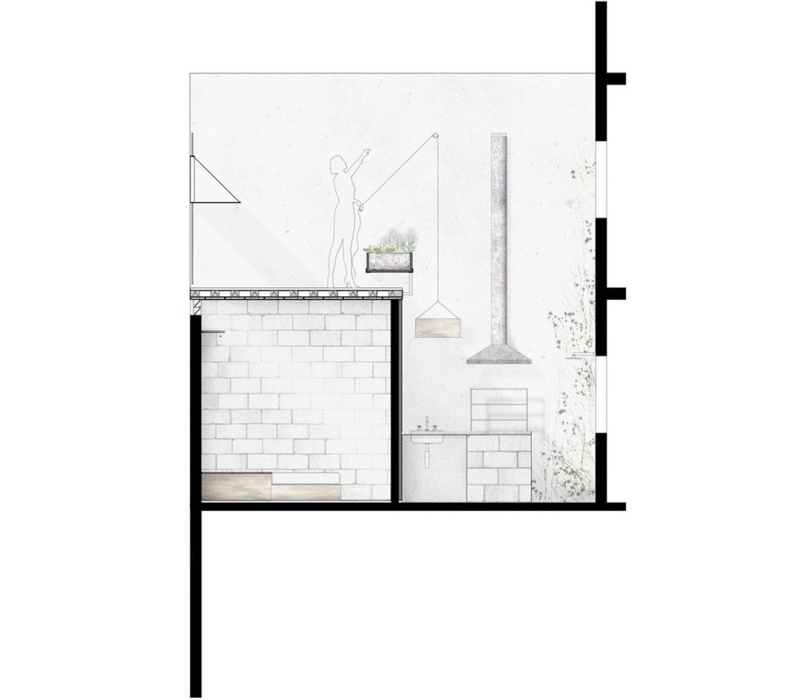 1160x1000 Gallery Of Puxadinho Vaga