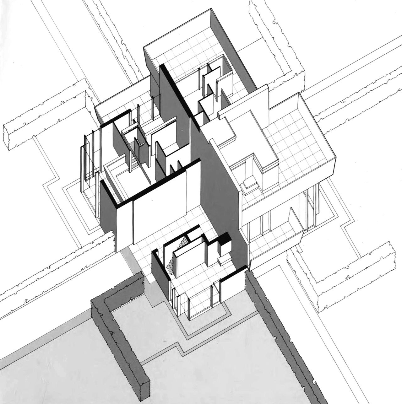 1280x1287 Suntop Homes, Ardmore, Pennsylvania Frank Lloyd Wright