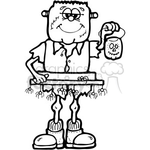 300x300 Smore Frankenstein Clipart Royalty Free Clipart