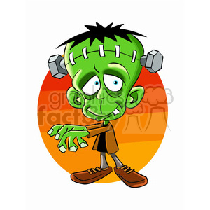 300x300 Frankenstein Cartoon Clipart Royalty Free Clipart