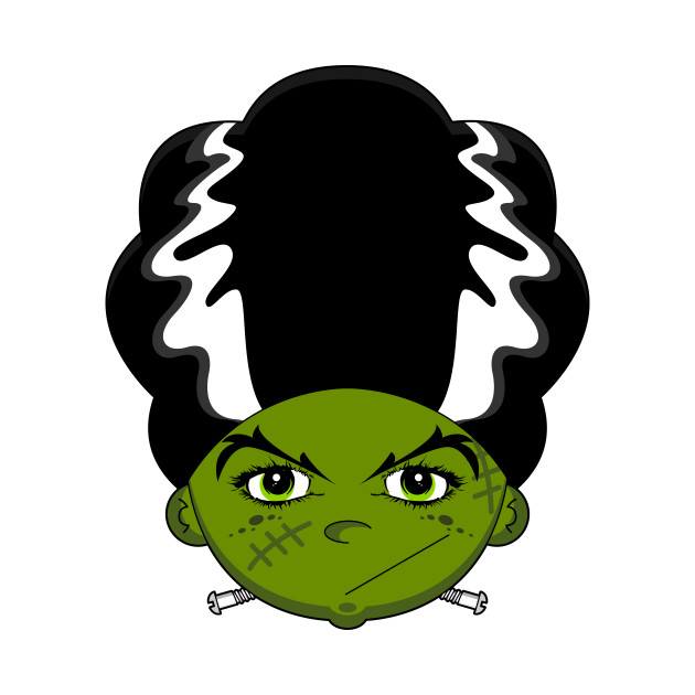 630x630 Cartoon Bride Of Frankenstein