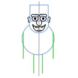 260x260 Cartoon Frankenstein Step