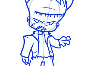 300x210 Frankenstein Drawings Step