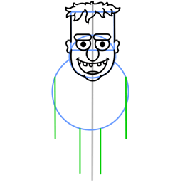 260x260 Cartoon Frankenstein Step