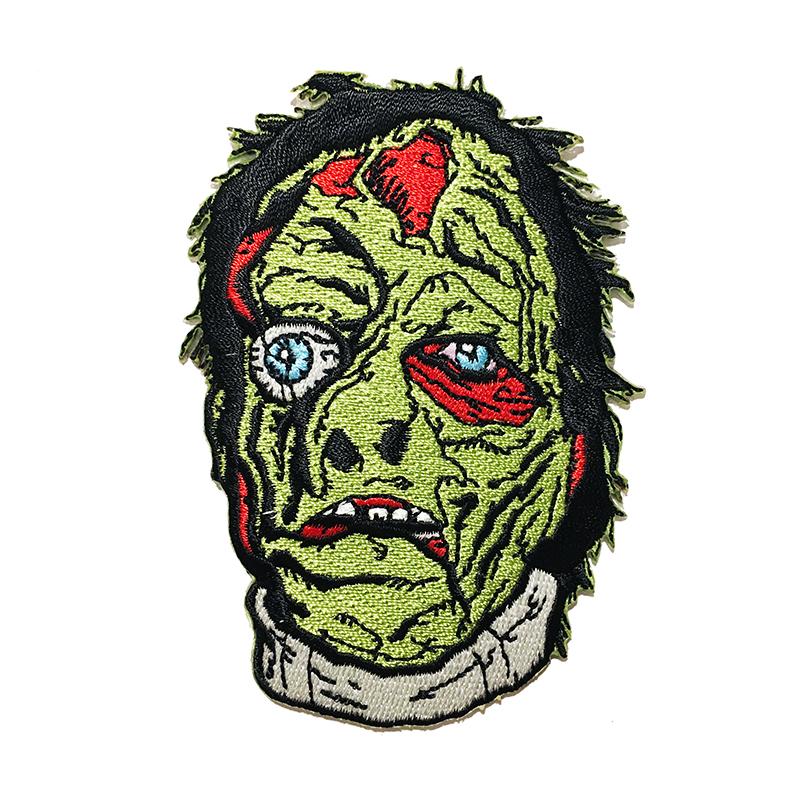 800x800 Green Guy Monster Patch Eat Shit And Die Iron
