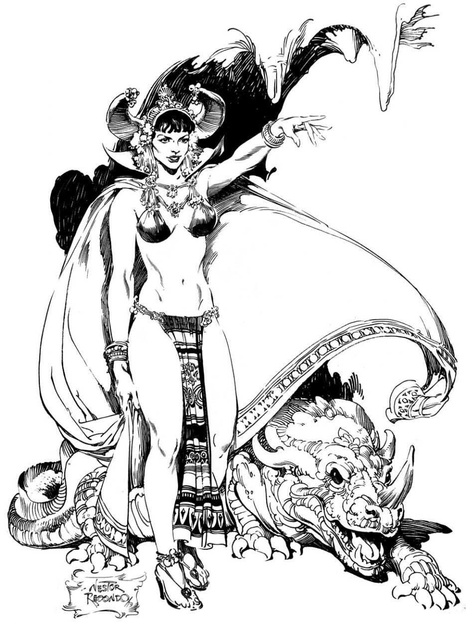 935x1250 Portfolio Plate From Comic Art Nestor Redondo Comic Art