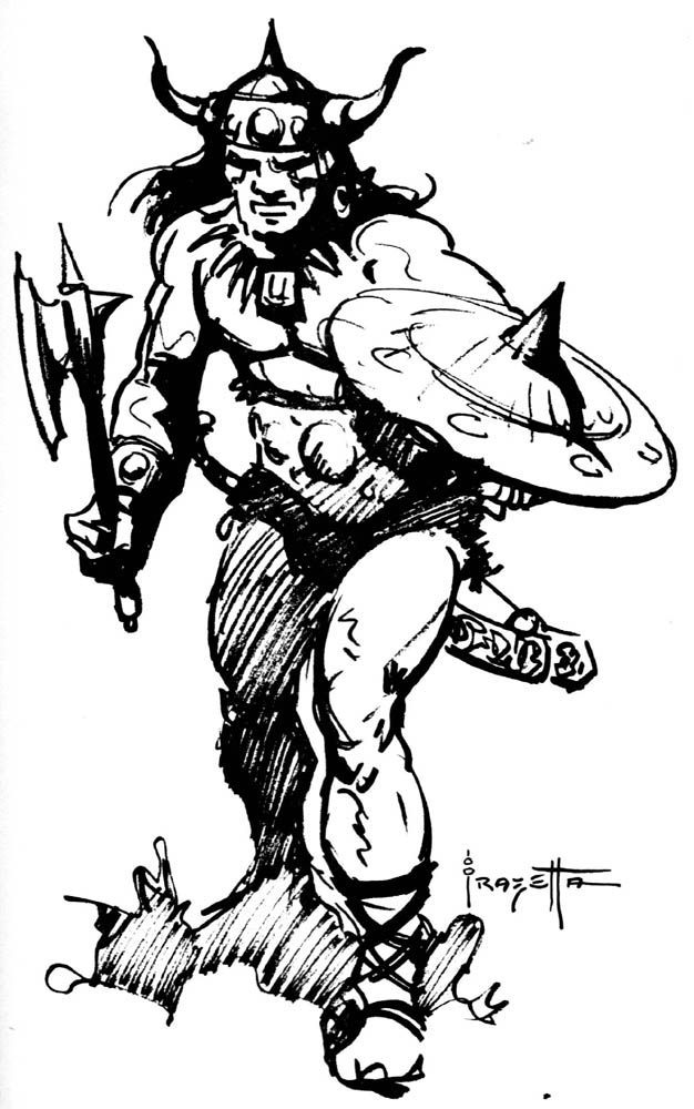 626x1000 cap'n's comics conan sketches