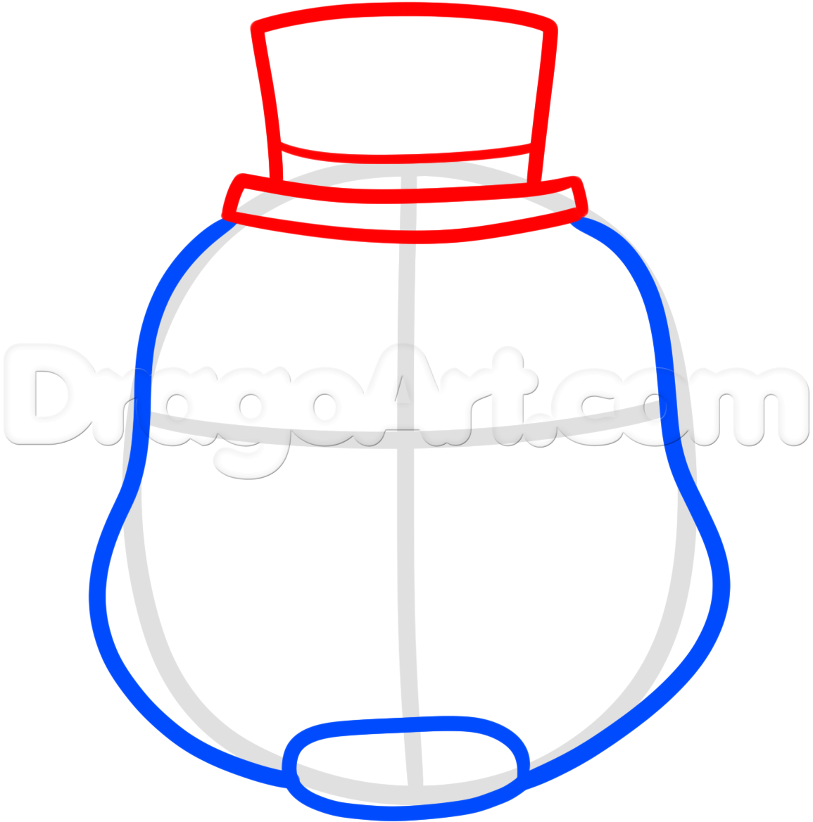 1155x1168 Draw Toy Freddy Easy, Step