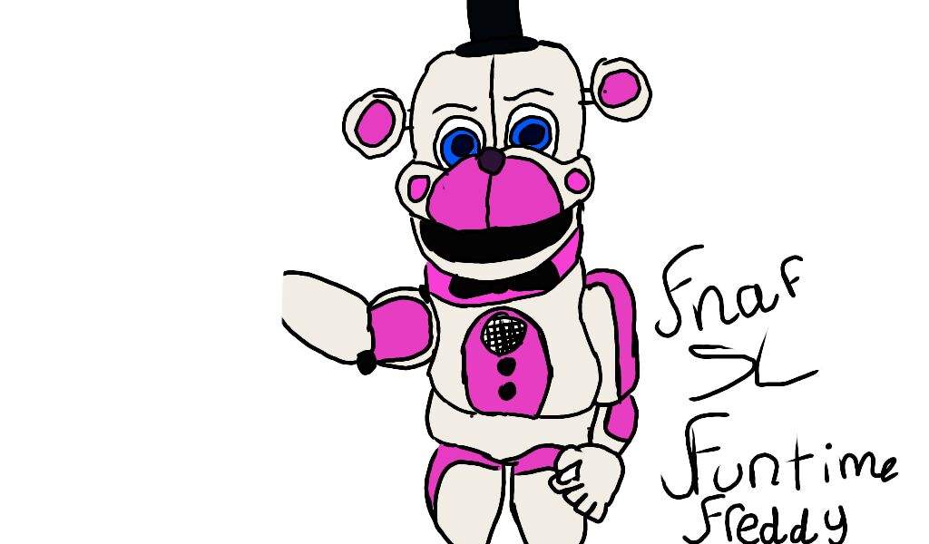 1024x600 Funtime Freddy Drawing Fnaf Sister Location Amino