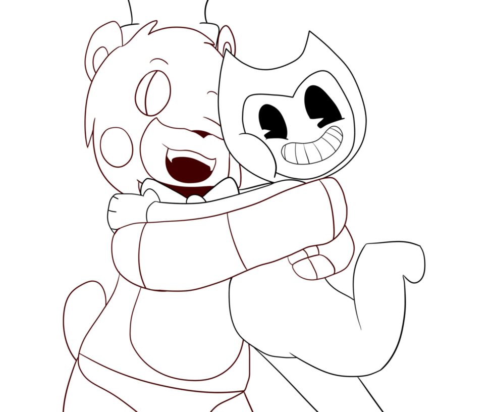 979x816 Collection Of Free Freddy Drawing Coloring Page Download On Ui Ex