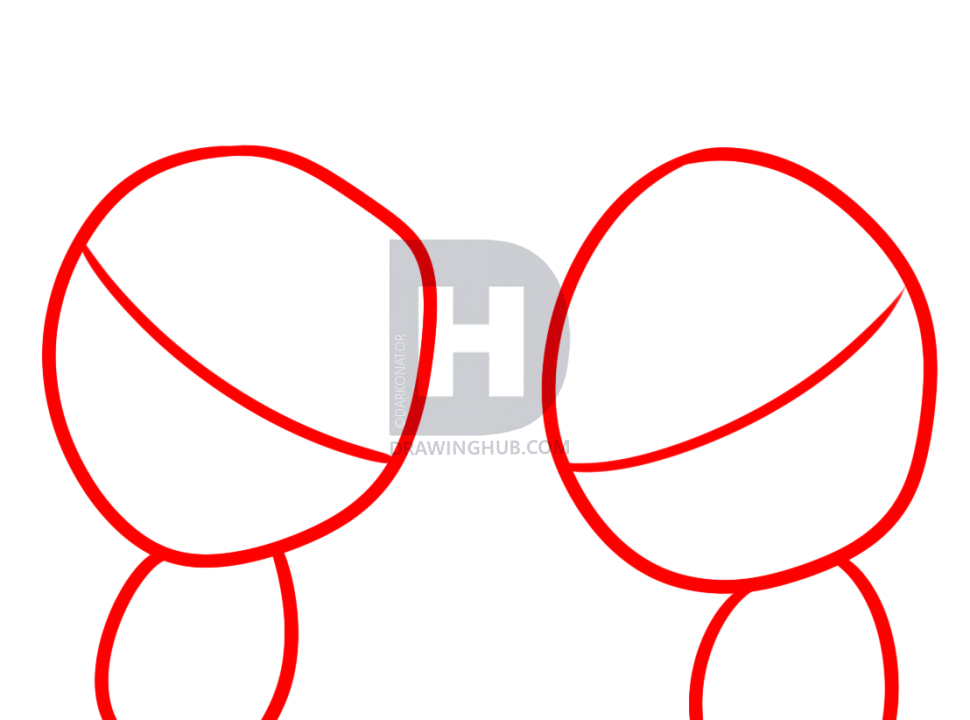 970x720 How To Draw Freddy Fazbear Vs Foxy The Fox, Step