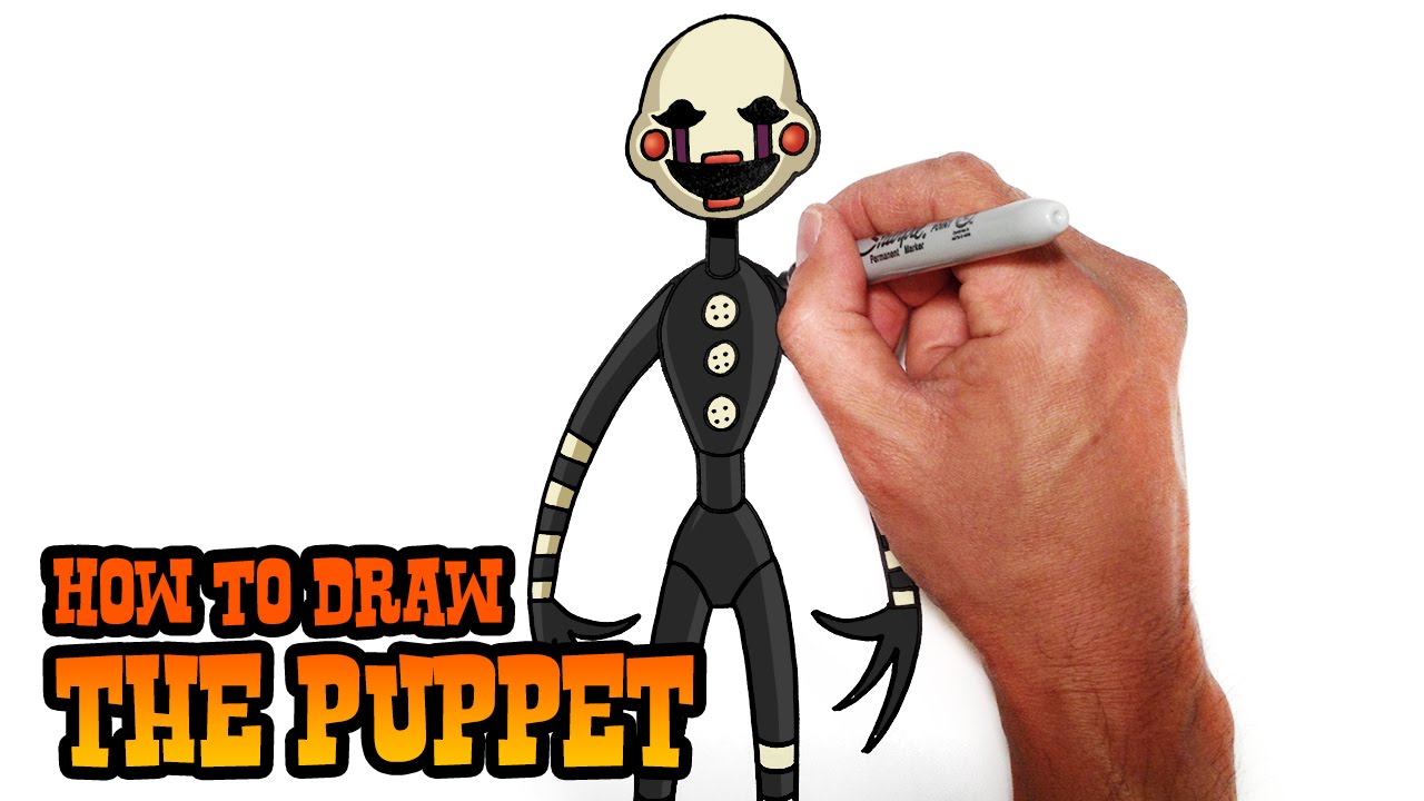 1280x720 How To Draw The Puppet Five Nights