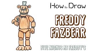 320x180 How To Draw Freddy Fazbear Easy Tutorials And Online Canvas