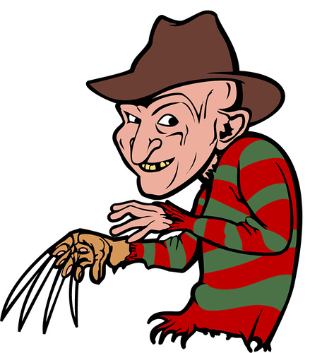 473x500 Huge Collection Of 'freddy Krueger Clipart' Download More Than