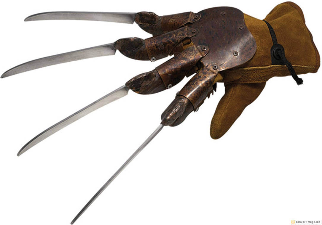 Freddy Krueger Glove Drawing | Free download on ClipArtMag