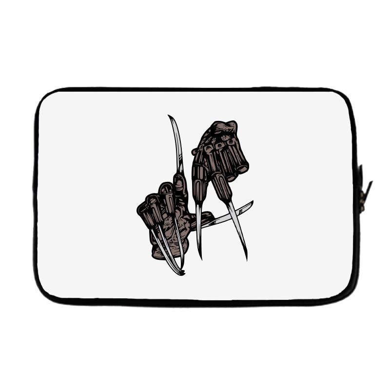 800x800 Custom Freddy Krueger Gloves Laptop Sleeve