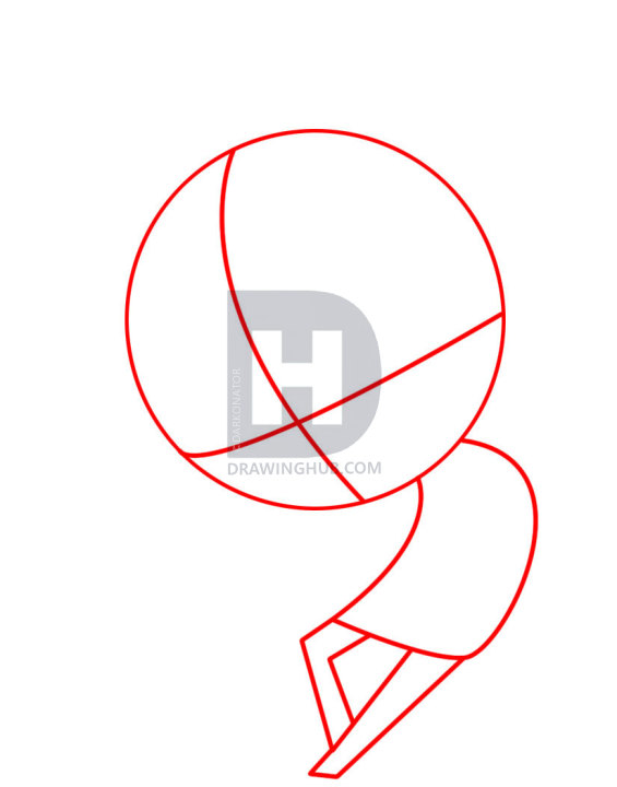 565x720 How To Draw Chibi Freddy Krueger, Step