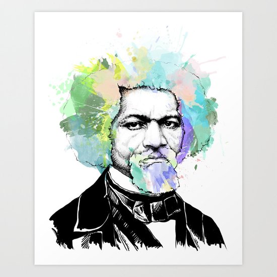 550x550 Frederick Douglass Art Print