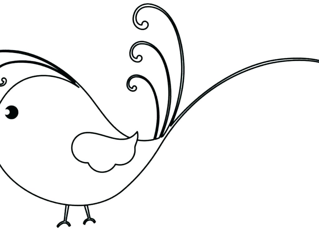 1024x744 Free Printable Bird Coloring Pages