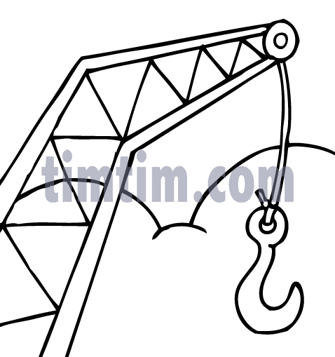 478x509 Free Drawing Of Building Crane Bw From The Category Building Home