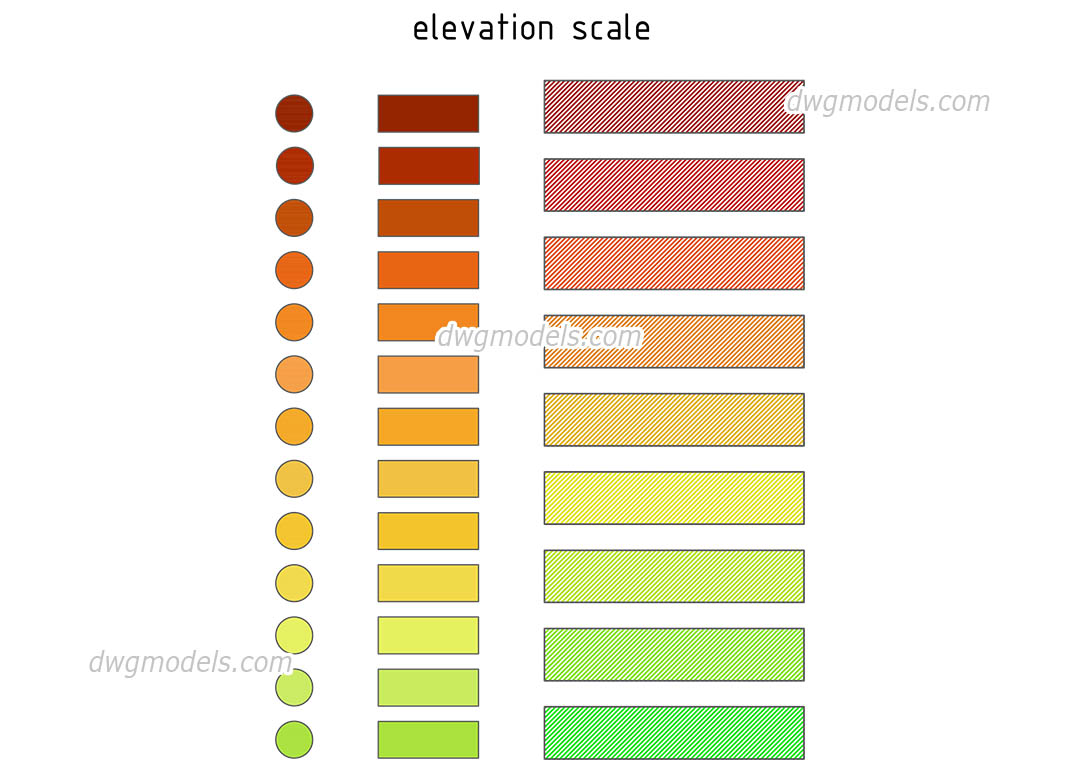 1080x760 Elevation Scale Drawing Autocad Free Download
