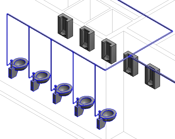 585x465 revit mep tutorial creating water supply route free cad blocks