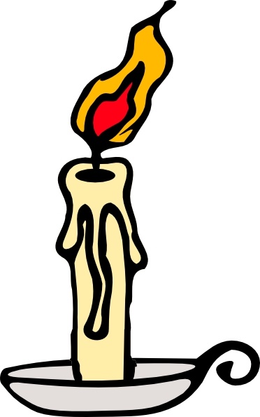 372x595 Candle Clip Art Free Vector In Open Office Drawing