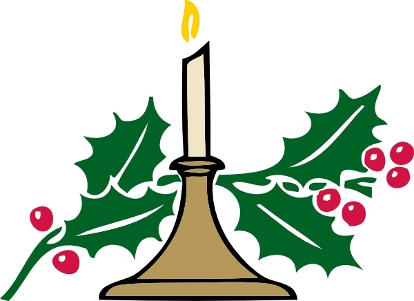 600x436 Christmas Candle Clip Art Free Vector In Open Office Drawing