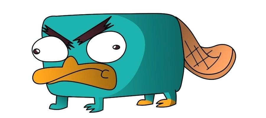 900x400 Perry The Platypus Drawing Image Titled Tail Step Perry