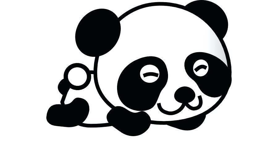 900x460 Cartoon Drawings Of Pandas Design How To Draw Cartoon Panda