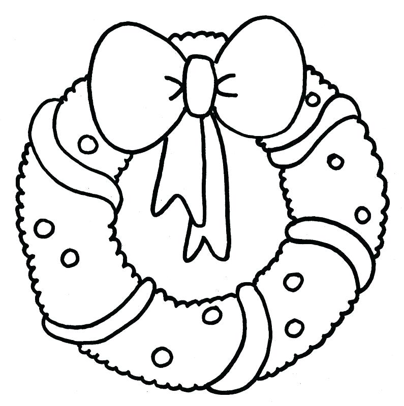 795x800 Wreath Drawing Illustration Christmas Reef Dynando Club