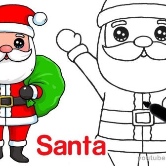 336x336 Christmas Drawings For Free Your Mom Easy And Cute Friends Kids