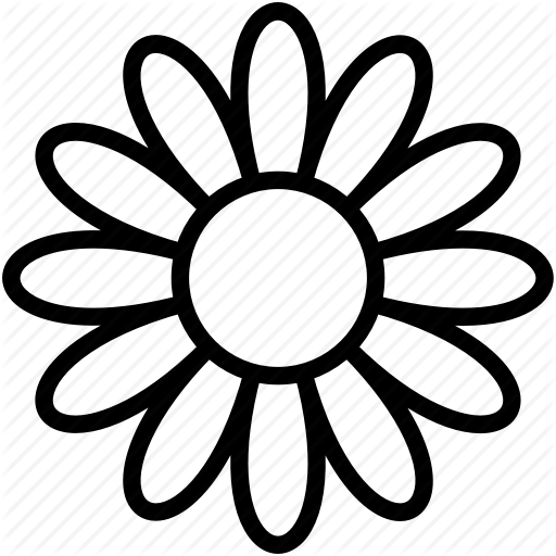 512x512 Drawing, Flower, Circle, Transparent Png Image Clipart Free Download